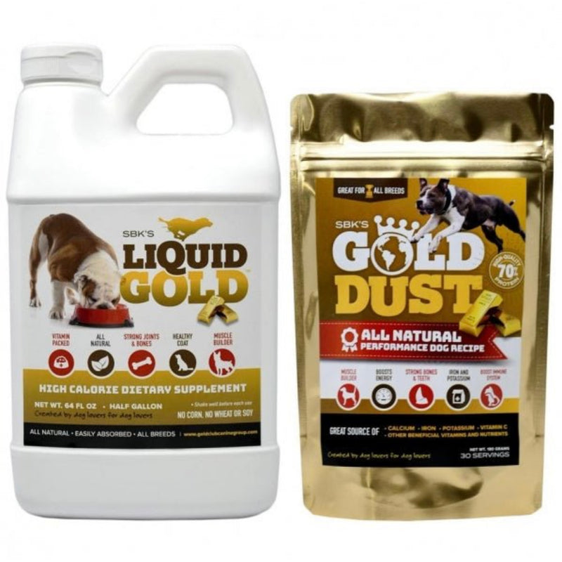 Liquid Gold & Gold Dust Bundle (One Half Gallon + One 30 Servings)