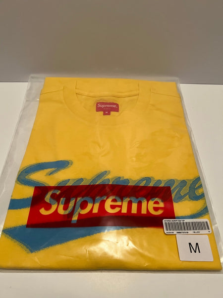 Supreme Tonal Box Logo Tee Yellow