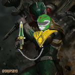 Pre Order Green Power Ranger (GLOW IN DARK)