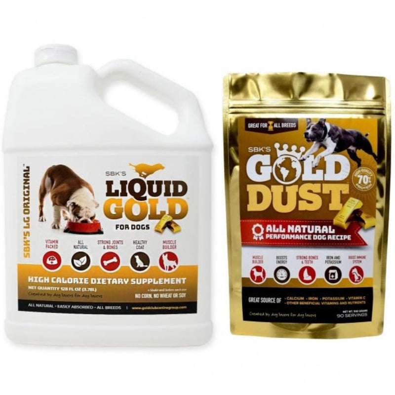 Liquid Gold & Gold Dust Bundle (One Gallon + One 90 Servings)