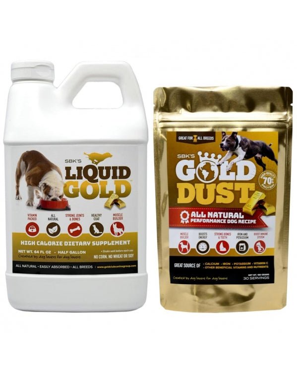 Liquid Gold & Gold Dust Bundle (One Half Gallon + One 30 Servings)