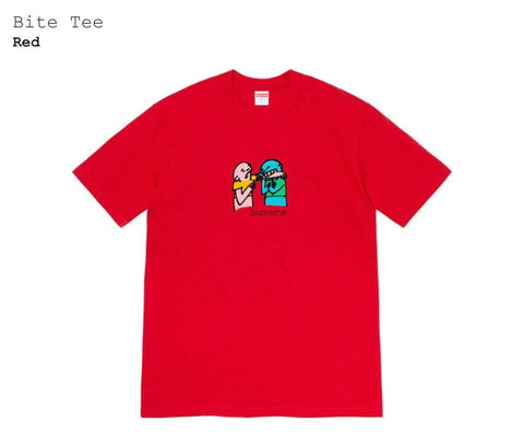 Supreme bling tee online red