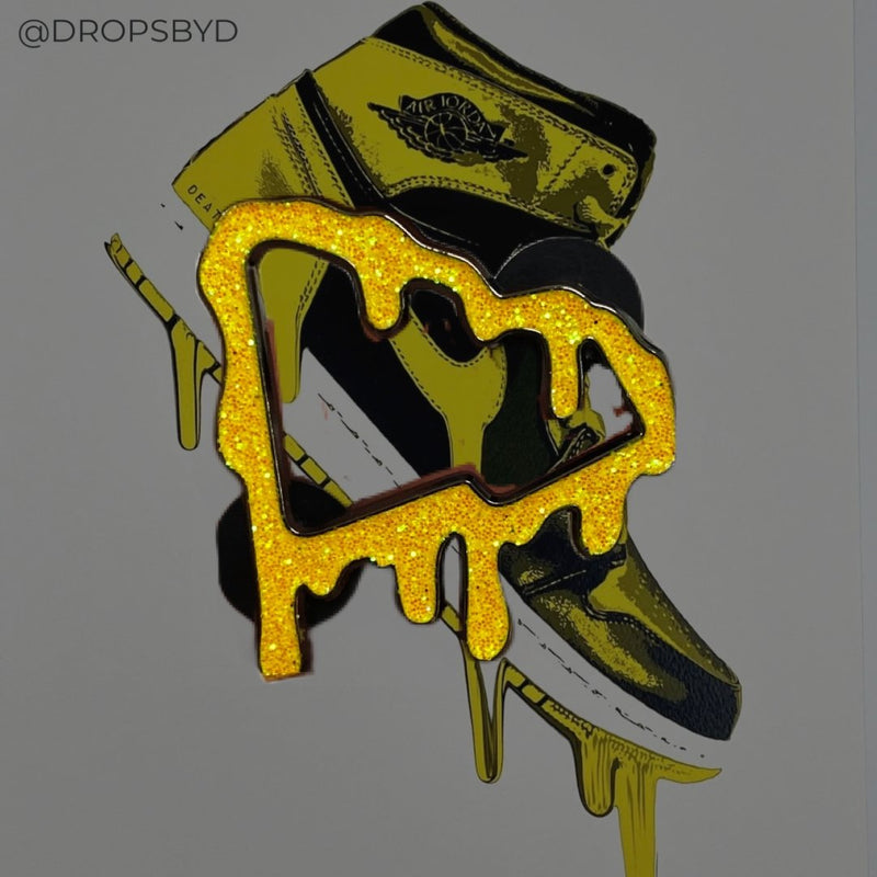 Pre-Order Retro Thunder Yellow Drip - HDK LUX Products