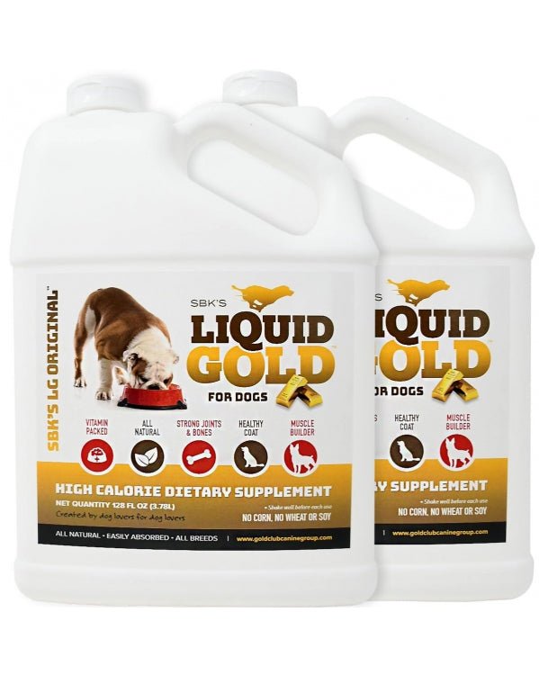 Liquid Gold for Dogs - Two Gallon Bundle